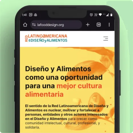 Red Latinoamericana de diseño y alimentos project